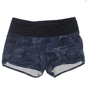 lululemon athletica Black and Gray Athletic Shorts